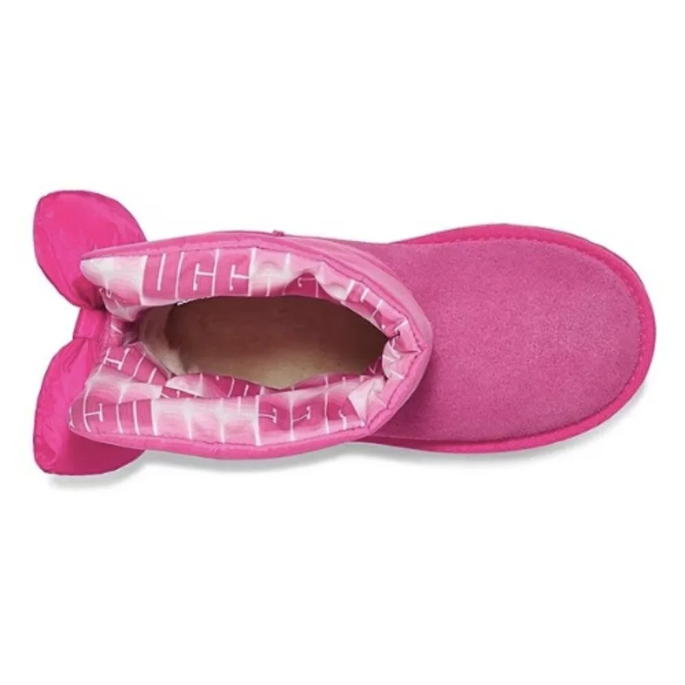 NEW UGG Girls' Bailey Bow Maxi Wavelength Cold Weather Boots (Youth)